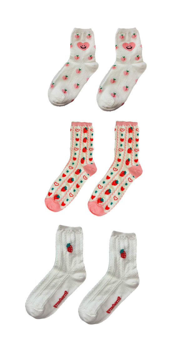 Berry Sweet Socks