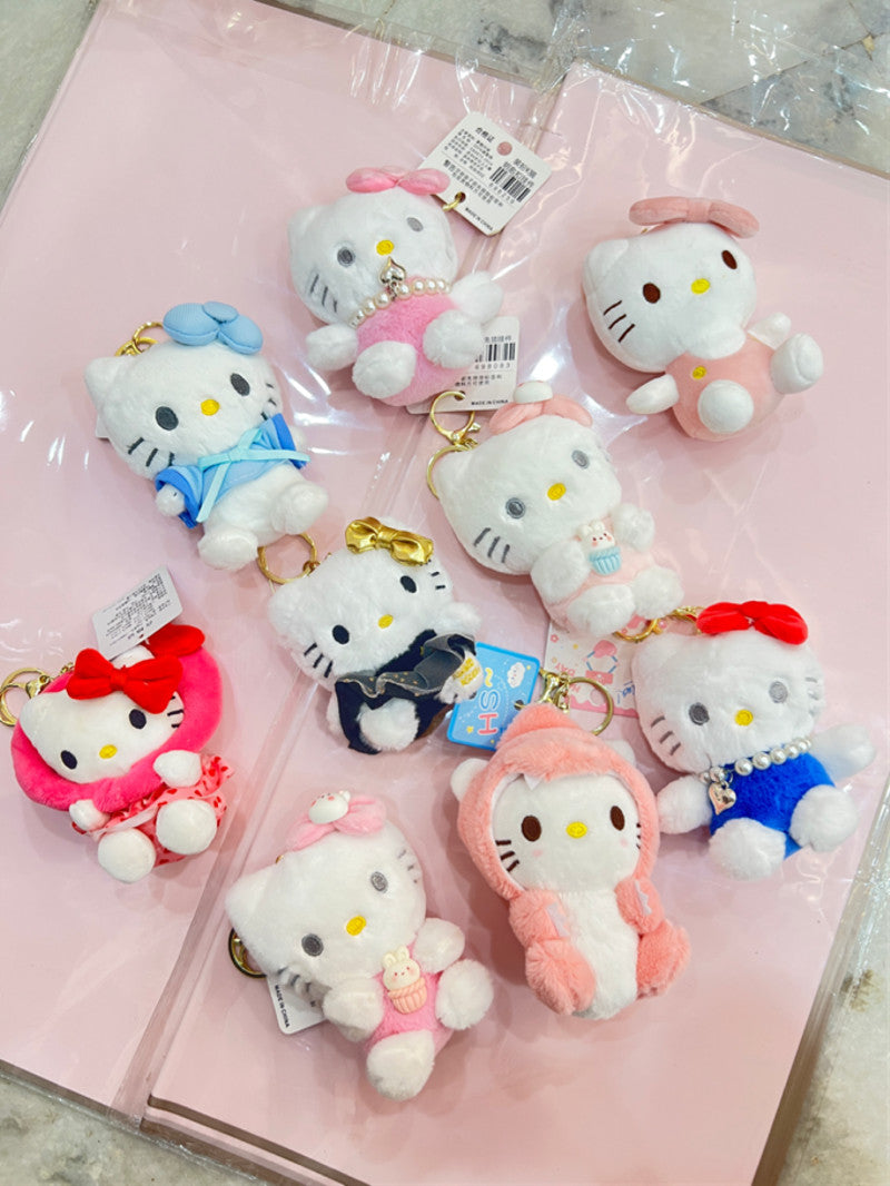 Hello Kitty - Plushie Keychains