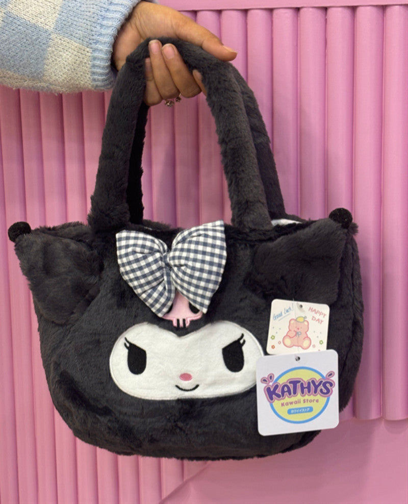 Kuromi - Plush Shoulder Bag